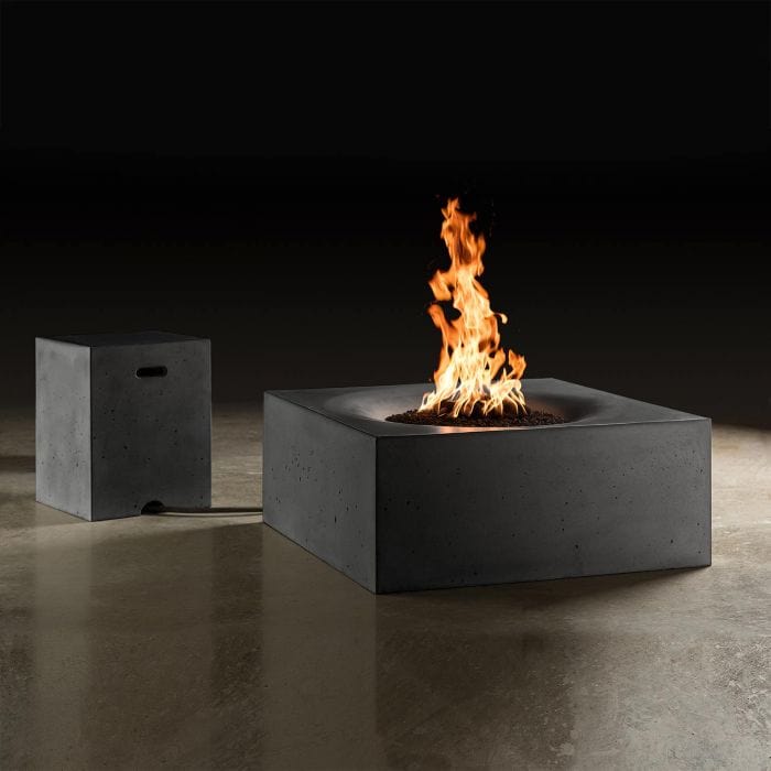 Slick Rock Concrete KHF36 Horizon Series 36-Inch Square Fire Table