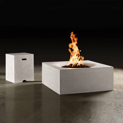 Slick Rock Concrete KHF36 Horizon Series 36-Inch Square Fire Table