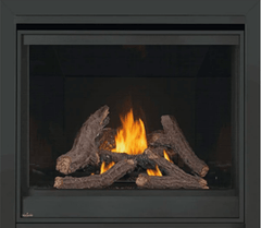 Napoleon D42 Ascent Direct Deep Vent Gas Fireplace, 42-Inch, Electronic Ignition