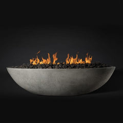 Slick Rock Concrete KOF60 Oasis Series 60-Inch Oval Fire Pit