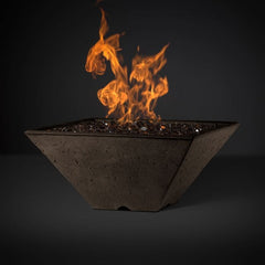 Slick Rock Concrete KRLS Ridgeline Series Square Fire Pit