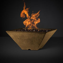 Slick Rock Concrete KRLS Ridgeline Series Square Fire Pit