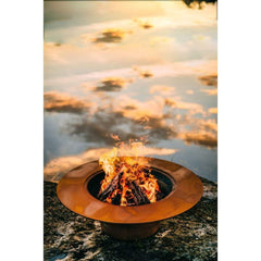 Fire Pit Art MAG Magnum Wood Burning Fire Pit