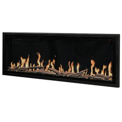 Modern Flames 60-inch Orion Slim Heliovision Fireplace with White Background