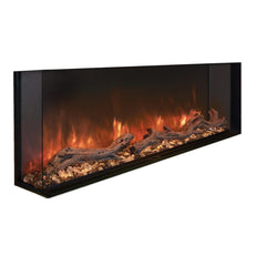 Modern Flames Built In Electric Fireplace with Red Flame and available with Different Sizes