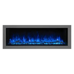 Modern Flames Pro Multi-Sided Built In Electric Fireplace with Violet Flame