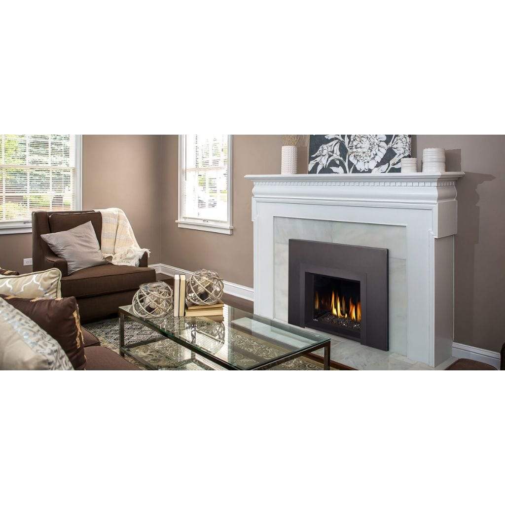 Napoleon GDIG3N Oakville Glass Direct Vent Gas Fireplace Insert with Glass Ember Bed, Electronic Ignition, 29-Inch,Natural Gas