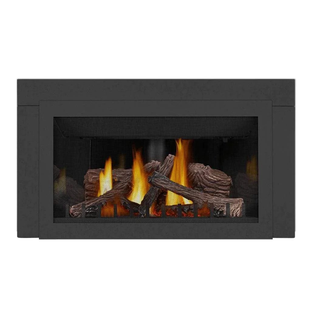 Napoleon GDIZC-NSB Inspiration Direct Vent Gas Fireplace Insert, 34-Inch, Millivolt Ignition, Natural Gas