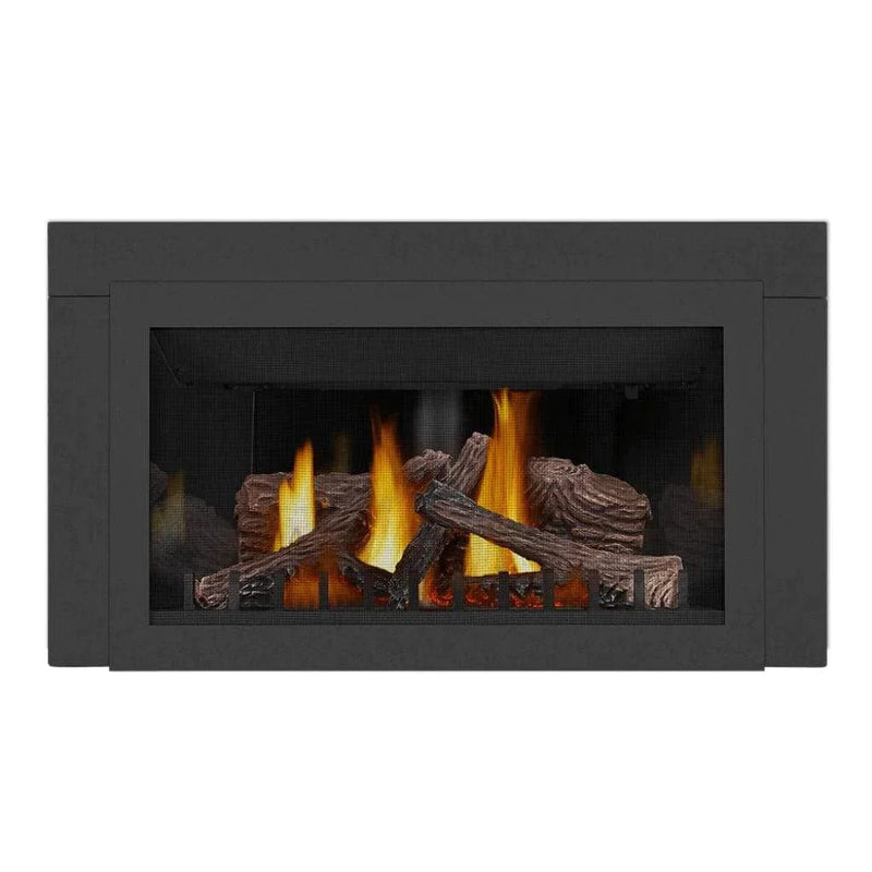 Napoleon GDIZC-NSB Inspiration Direct Vent Gas Fireplace Insert, 34-Inch, Millivolt Ignition, Natural Gas