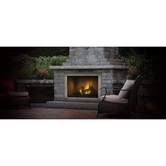 Napoleon GSS42CFN Riverside Clean Face Stainless Steel Outdoor Gas Fireplace, 47-Inch, Millivolt Ignition, Natural Gas
