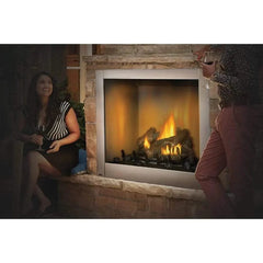 Napoleon GSS42CFN Riverside Clean Face Stainless Steel Outdoor Gas Fireplace, 47-Inch, Millivolt Ignition, Natural Gas