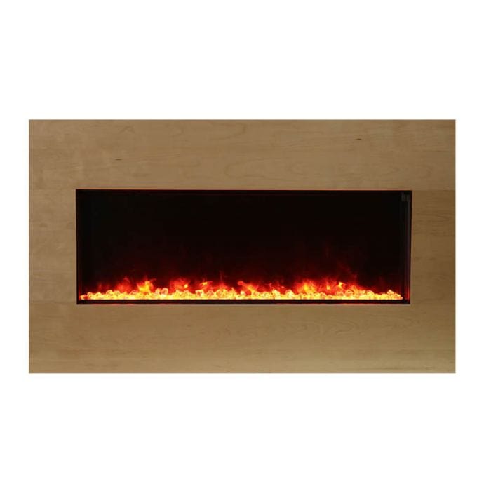 Amantii Mantel Surround for Panorama Extra Slim 40-Inch Electric Fireplace BI‐40‐XTRASLIM