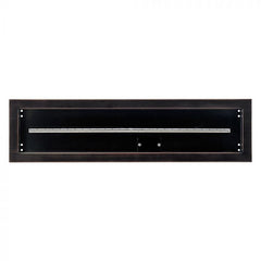 American Fire Glass OB-LCBSIT Oil Rubbed Bronze Linear Drop-In Pan with S.I.T. System