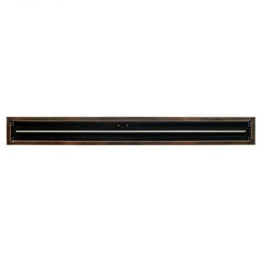 American Fire Glass OB-LCBSIT Oil Rubbed Bronze Linear Drop-In Pan with S.I.T. System