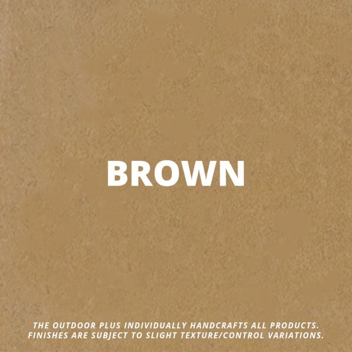 The Outdoor Plus Brown Color Finish