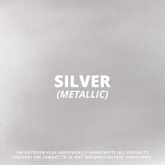 The Outdoor Plus Silver Metallic Color