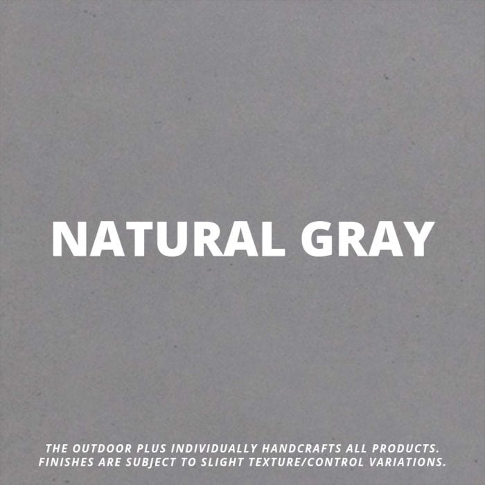 The Outdoor Plus Natural Grey Color Finish