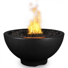 The Outdoor Plus 38-inch Sonoma Fire Pit with Black Finish