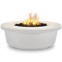 The Outdoor Plus Tempe Concrete Fire Pit in Limestone Finish