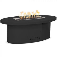 The Outdoor Plus Vallejo Powder Coated Fire Pit in Black Finish