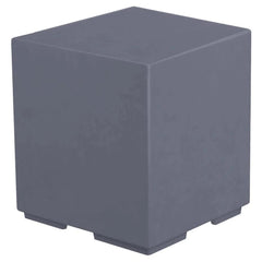 The Outdoor Plus Pedestal Grey Finish with White Background