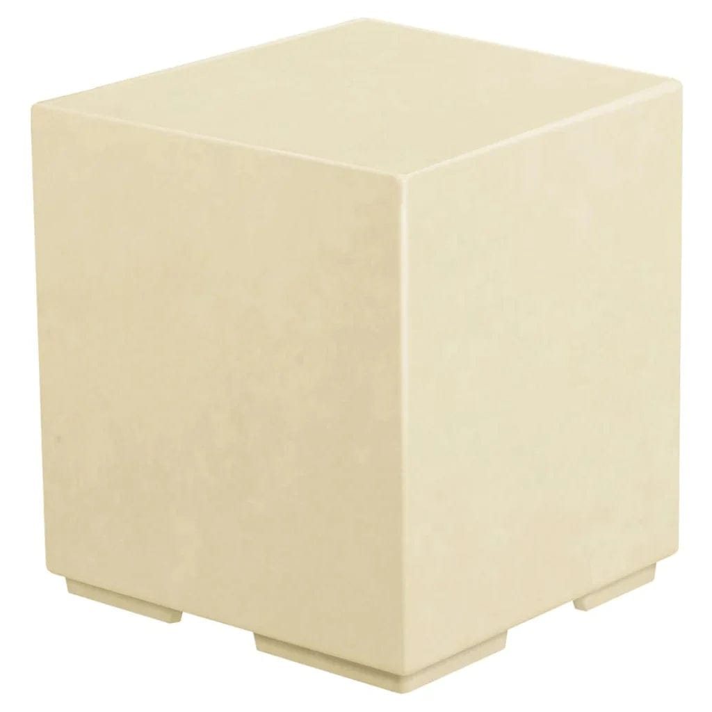 The Outdoor Plus Pedestal Vanilla Finish with White Background