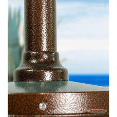 Radtec Real Flame 96" Tall Antique Bronze Propane Patio Heater