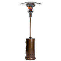 Radtec Real Flame 96" Tall Antique Bronze Natural Gas Patio Heater