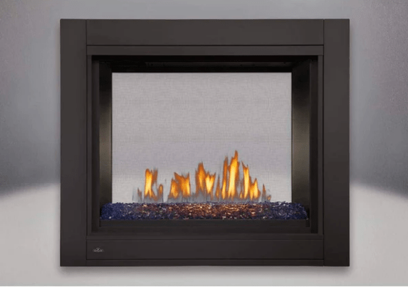 Napoleon BHD4STGN Ascent Multi-View See Clear Through Direct Vent Gas Fireplace with Linear Glass Burner, 45-Inch