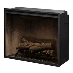 Dimplex RBF30WC Revillusion Built-In Electric Fireplace with Weathered Concrete Backer, 30-Inches