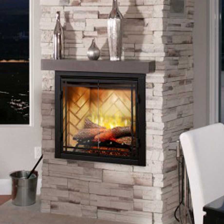 Dimplex RBFGLASS Front Glass for Revillusion Built-In Electric Firebox