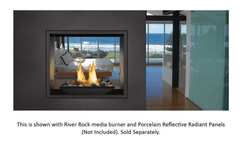 Napoleon HD81NT-1 High Definition See Clear Through Direct Vent Gas Fireplace, 54-Inch, Electronic Ignition, Natural Gas