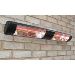 Sunheat 38" Black Commercial 3000W 240V Infrared Electric Patio Heater