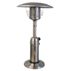 Sunheat Round Tabletop Propane Patio Heater - Stainless Steel