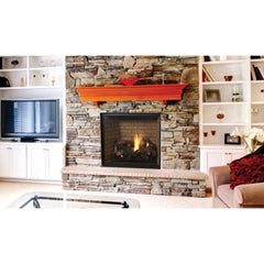 Superior DRT6340 Traditional Direct Vent Gas Fireplace with Remote and Split Oak Logset, 40-Inch