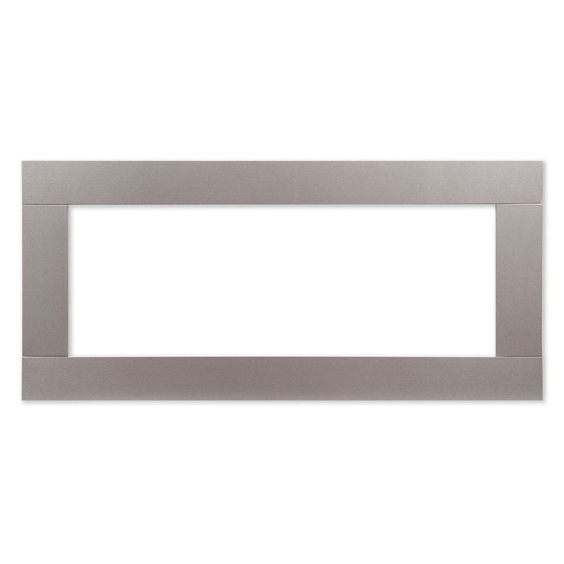Superior SURRL54B Decorative Black Surround for DRL3054 Gas Fireplace, 54-Inch, Stainless Matte