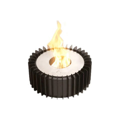 The Bio Flame 13" Round Grate Kit Fireplace Insert