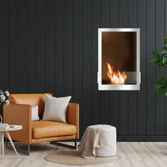 The Bio Flame Firebox 24-Inch DS Double Sided Ethanol Fireplace