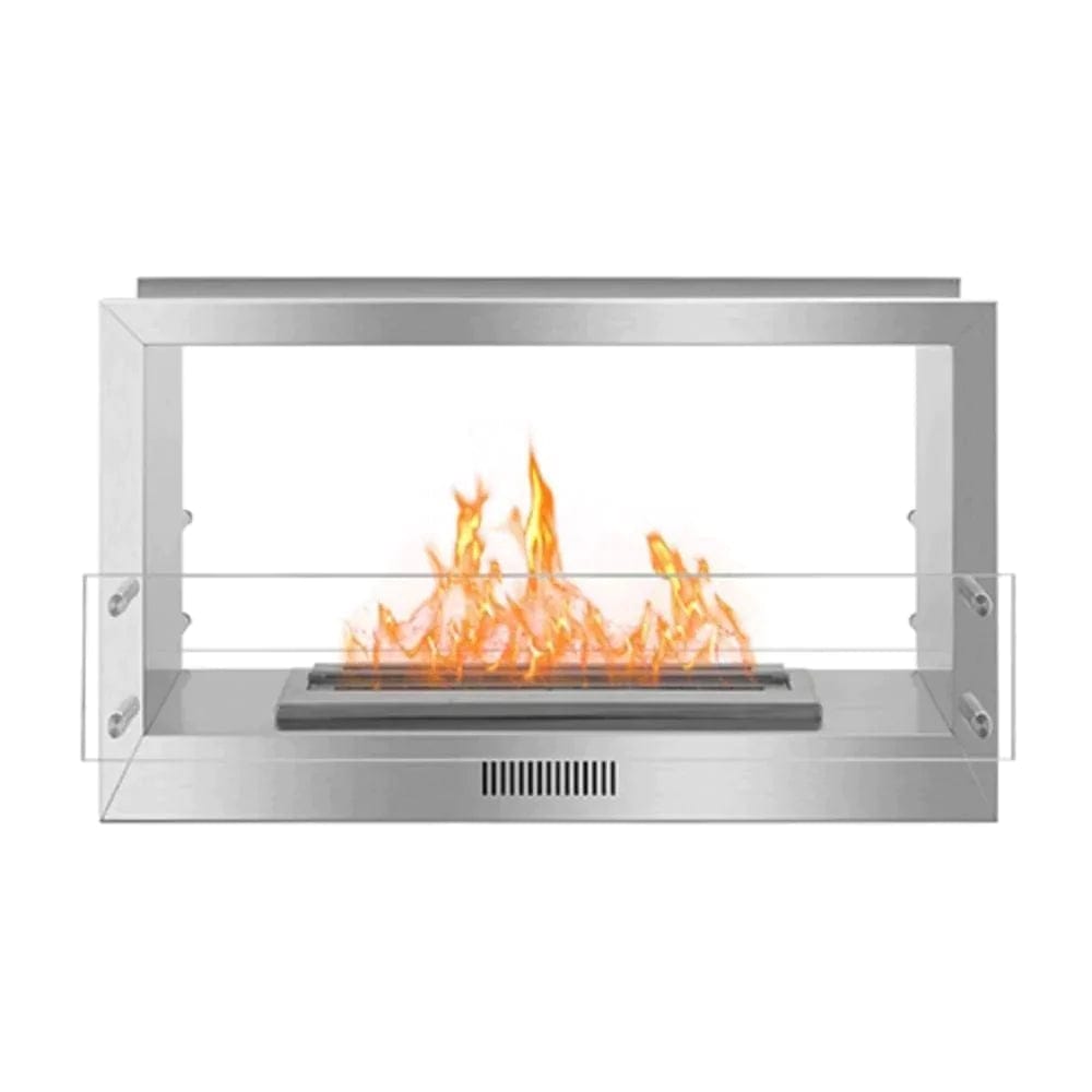 The Bio Flame Firebox 38-Inch DS Double Sided Ethanol Fireplace