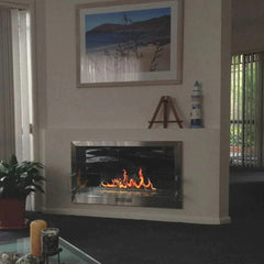The Bio Flame Firebox 38-Inch DS Double Sided Ethanol Fireplace