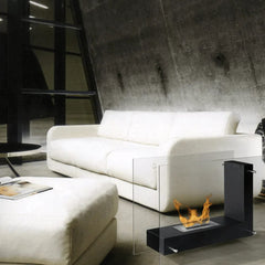 The Bio Flame 47" Allure Free Standing  Ethanol Fireplace