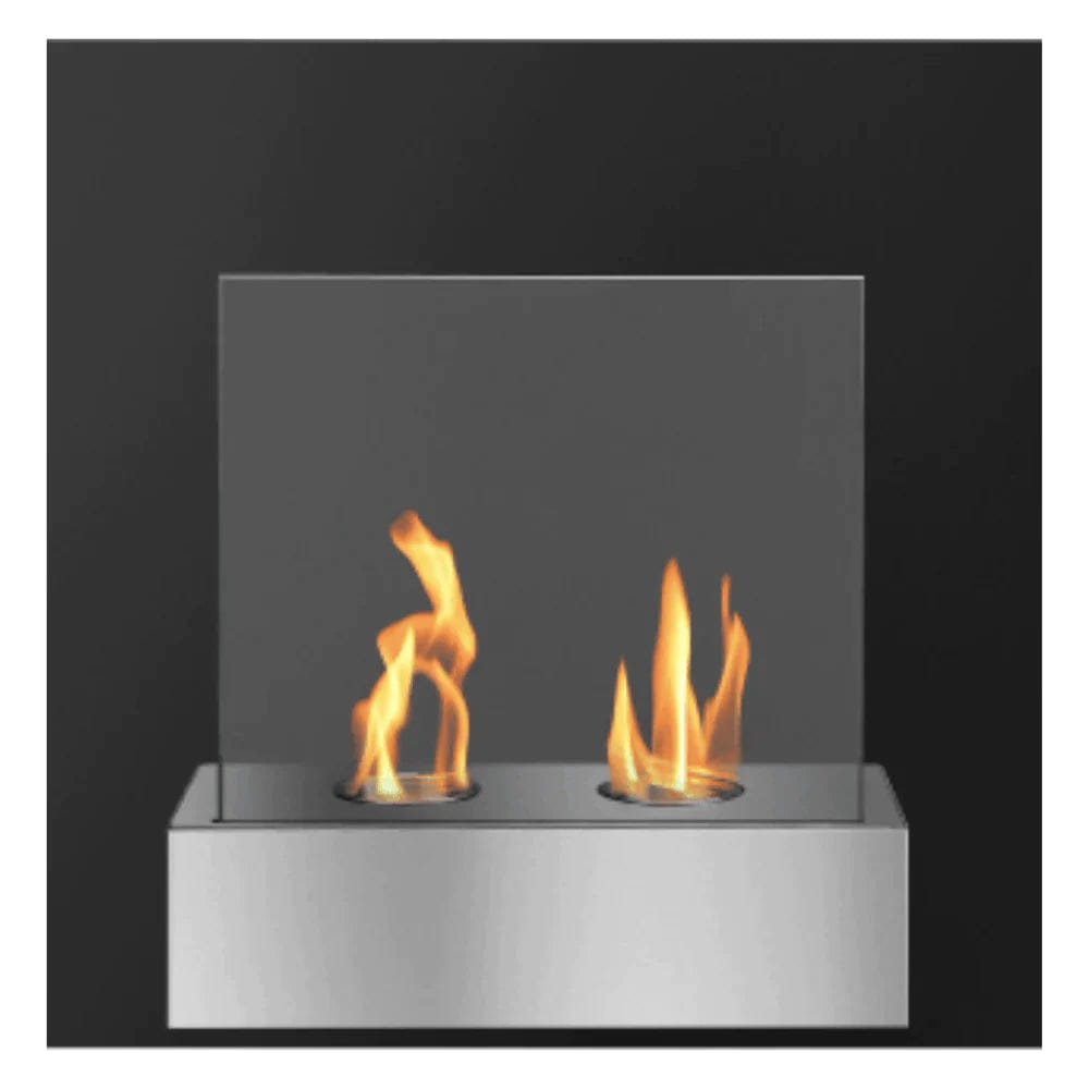 The Bio Flame 24" Pure Wall Mounted Ethanol Fireplace