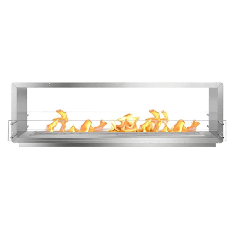 The Bio Flame Firebox 84-Inch DS Double Sided Ethanol Fireplace