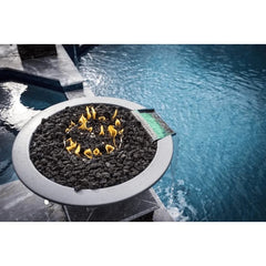 The Outdoor Plus Cazo Fire and Water Bowl in the Pool Area