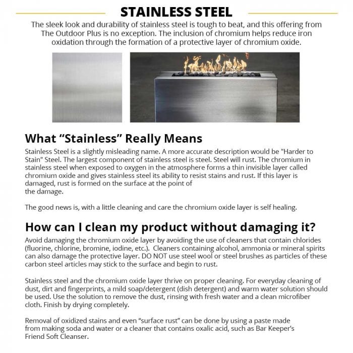 Sstainless Steel Color Guide