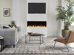 Touchstone 80045 50-Inch Sideline Infinity 3-Sided WiFi-Enabled Recessed Electric Fireplace (Alexa/Google Compatible)