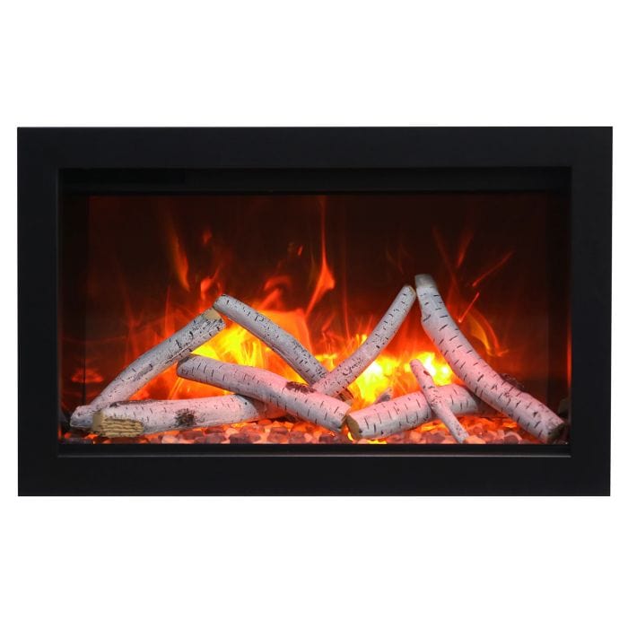 Amantii Traditional Series Built-In Electric Fireplace with 10 Piece Log Set