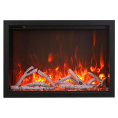 Amantii Traditional Series Built-In Electric Fireplace with 10 Piece Log Set