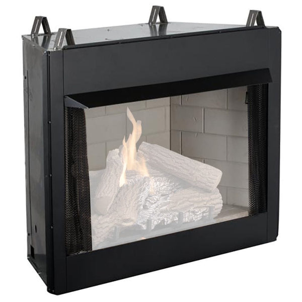 Superior VRT3200 28-Inch Tall Opening Vent-Free Firebox with Refractor ...