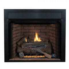 Superior 36-Inch VRT4036 Vent-Free Gas Fireplace with Blower Kit